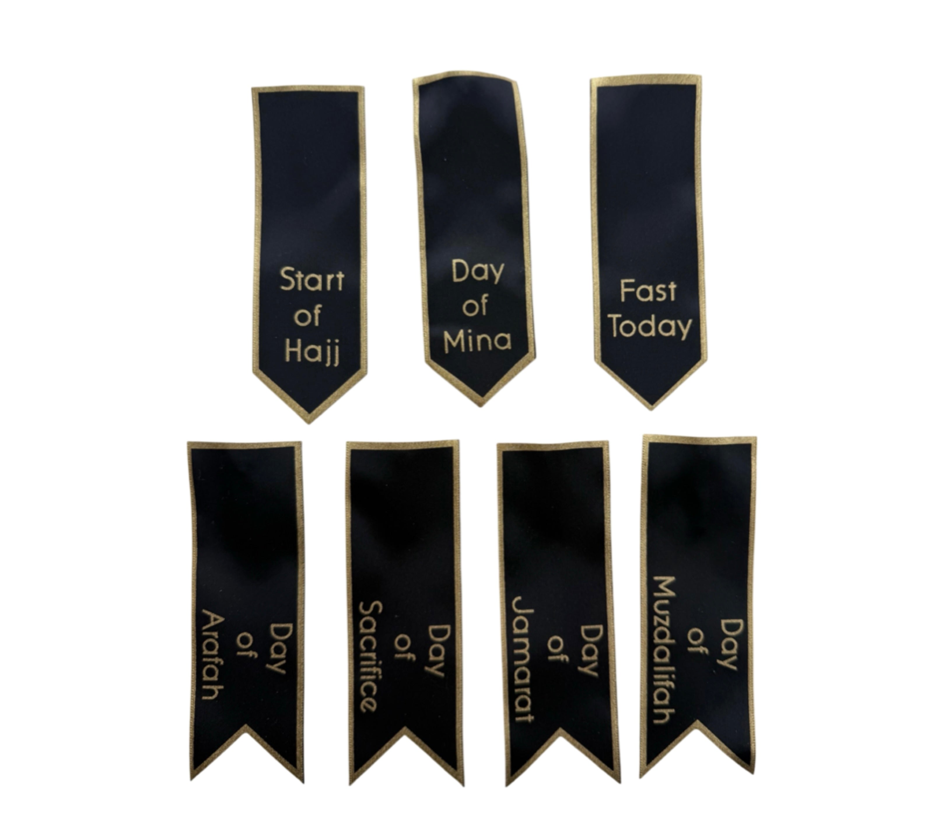 Dhul Hijjah Calendar Ribbon Clips