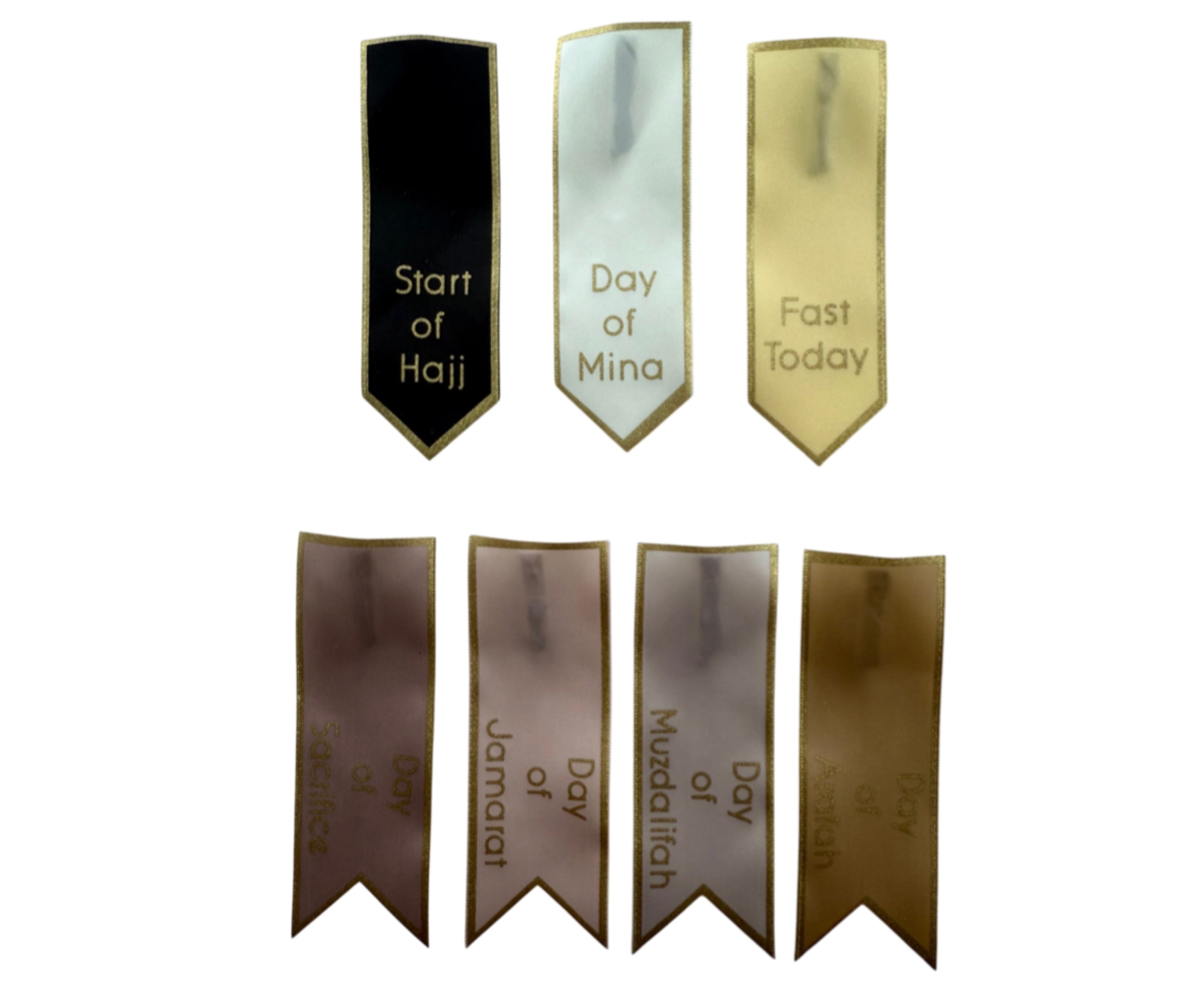 Dhul Hijjah Calendar Ribbon Clips
