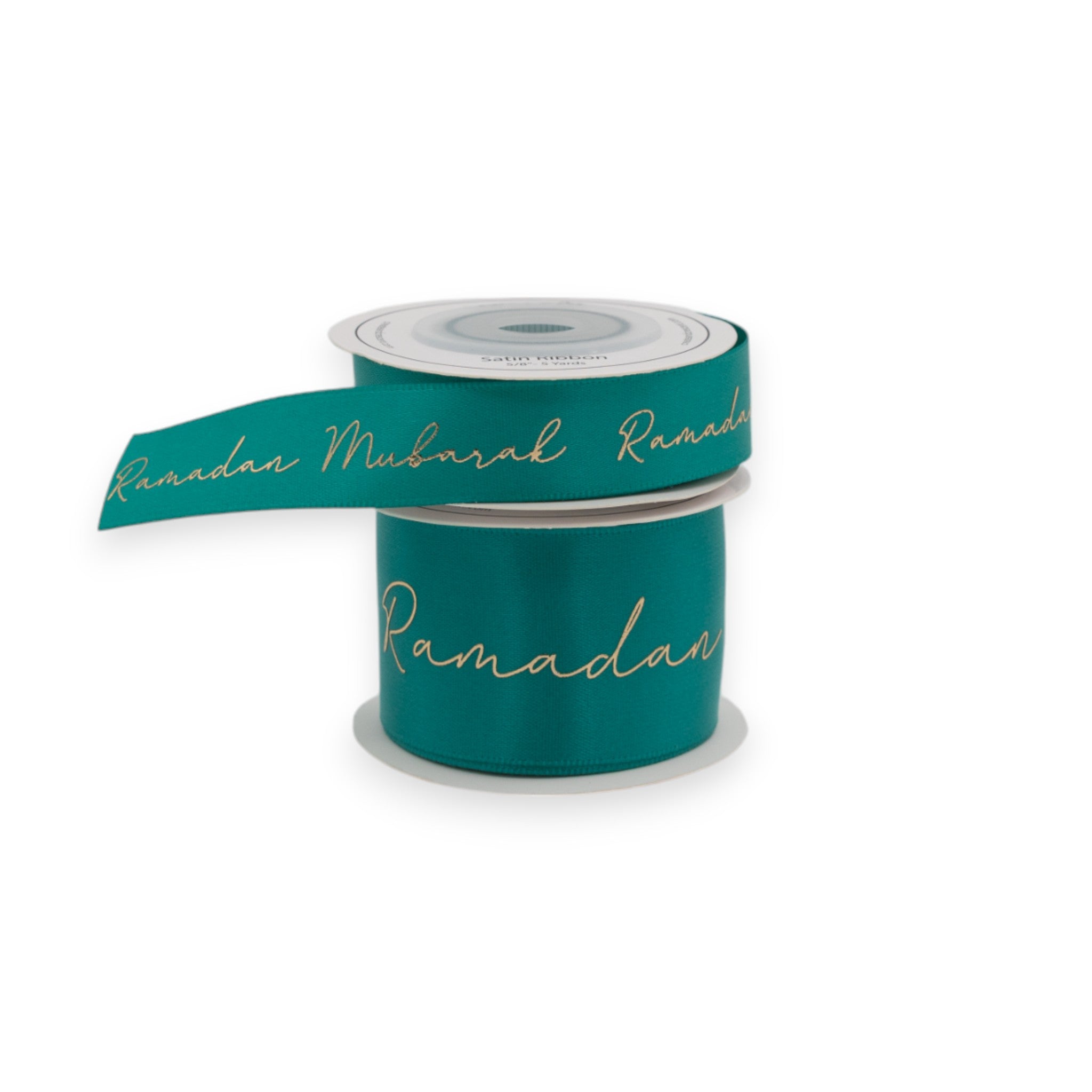 Ramadan Mubarak Satin Ribbon