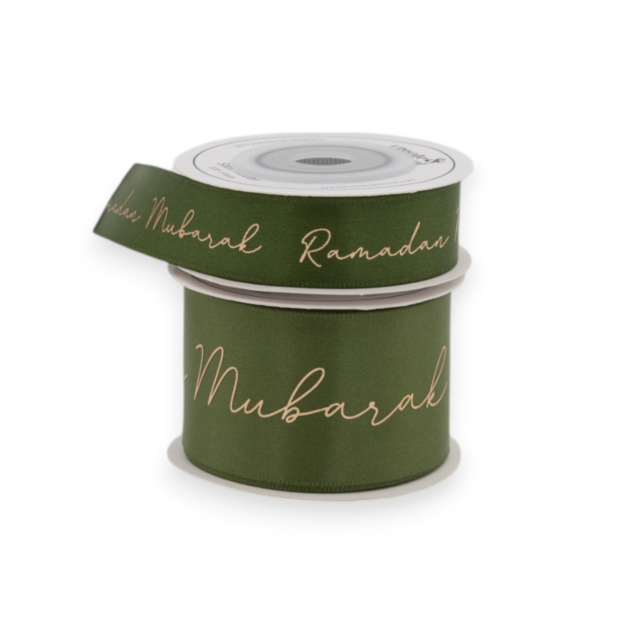 Ramadan Mubarak Satin Ribbon