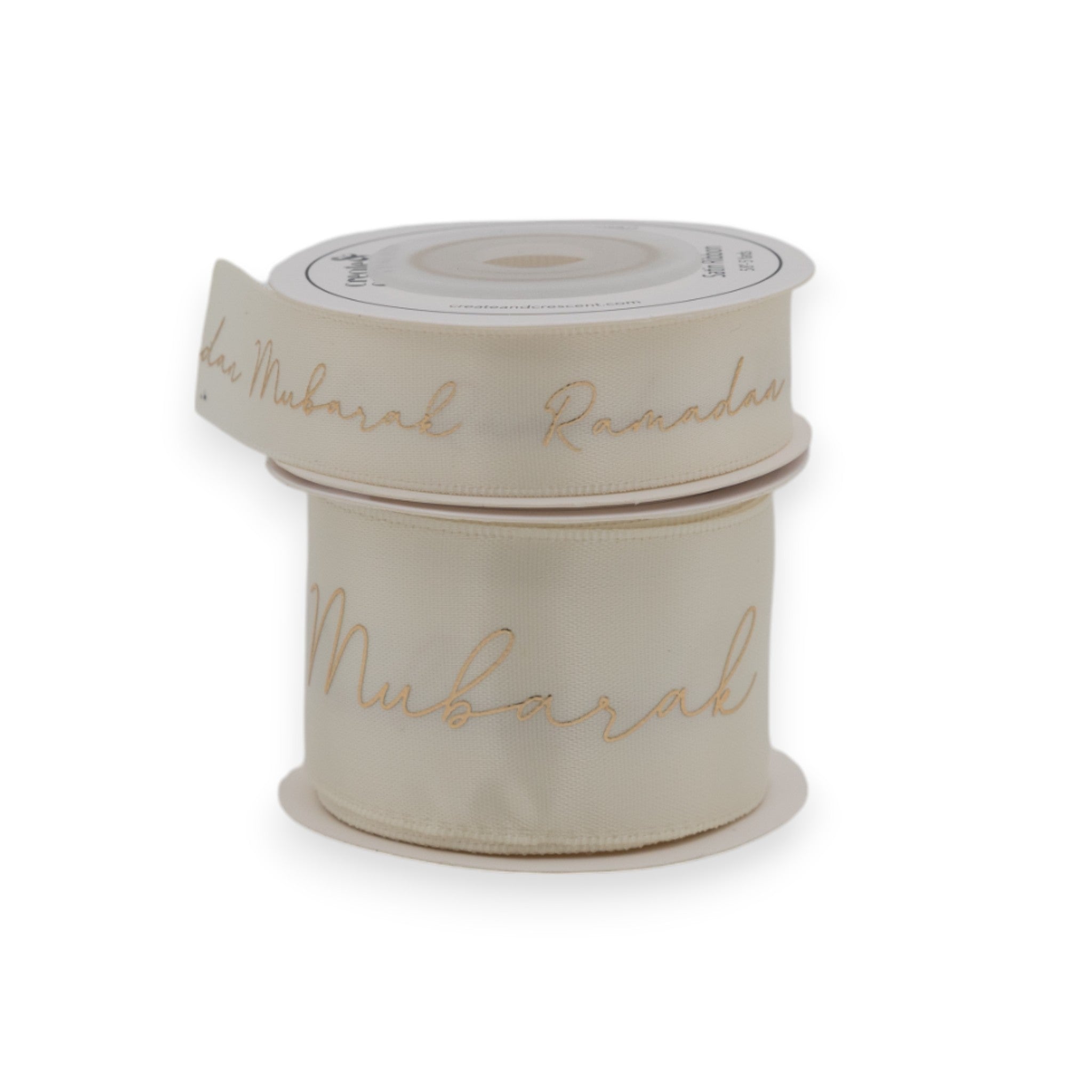 Ramadan Mubarak Satin Ribbon