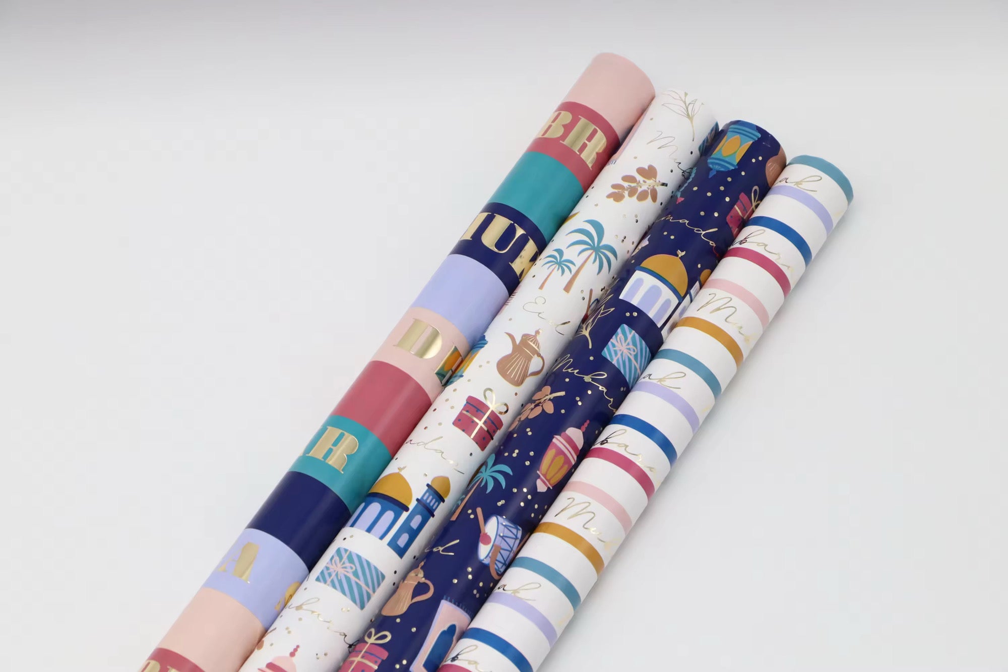 Month of Mercry Stripes Wrapping Paper