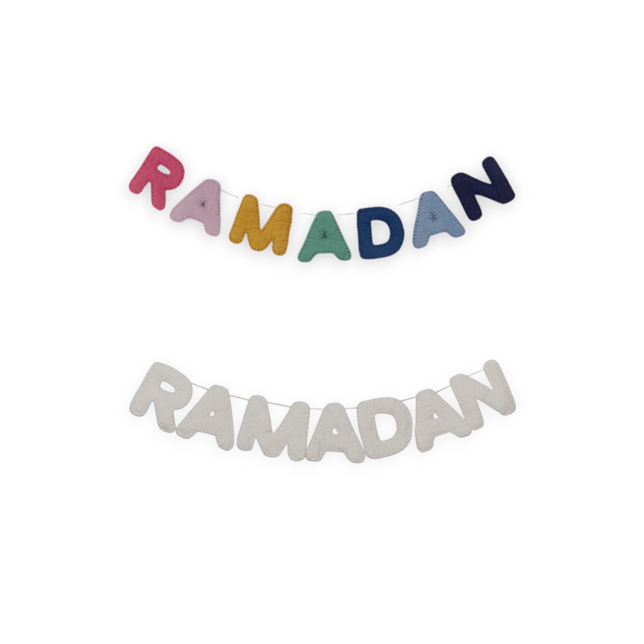 Ramadan-Handcrafted Wool Felt Garland