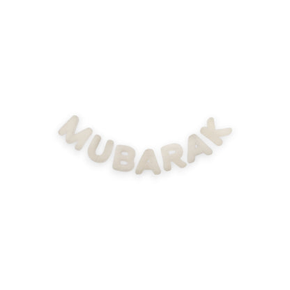 Mubarak-Handcrafted Wool Felt Garland