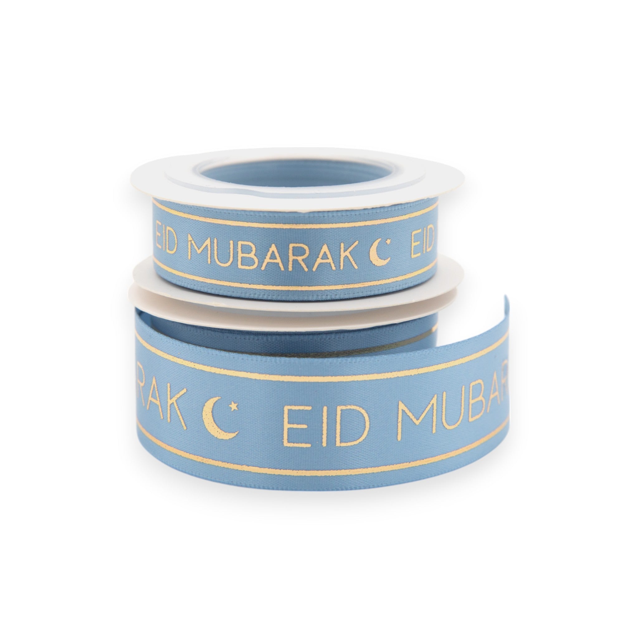 Eid Muabrak Strip Satin Ribbon