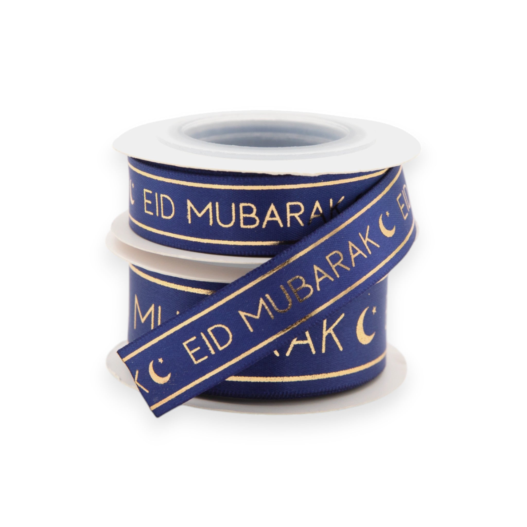 Eid Muabrak Strip Satin Ribbon