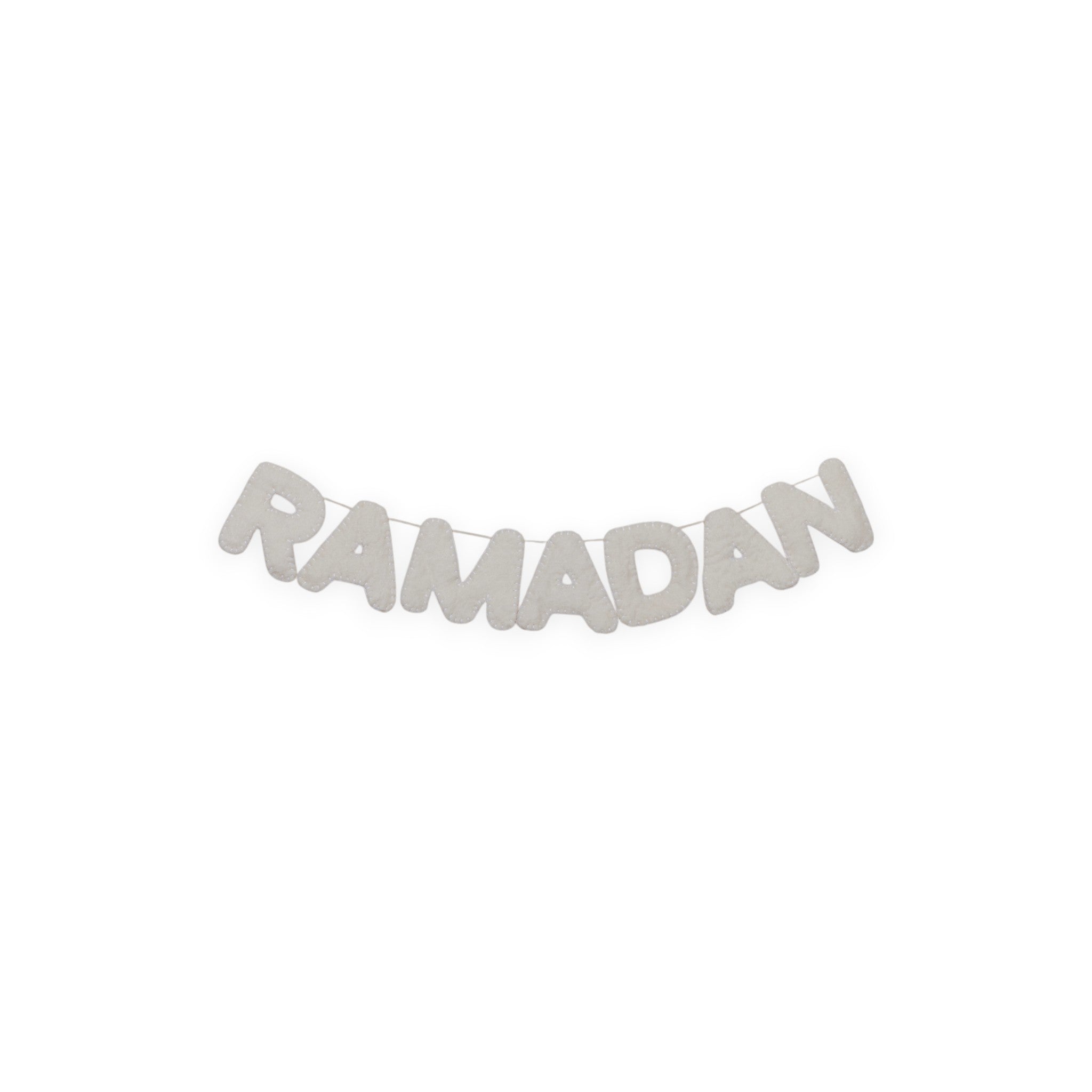 Ramadan-Handcrafted Wool Felt Garland