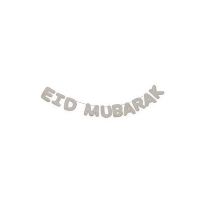 Eid Mubarak-Handcrafted Wool Felt Garland