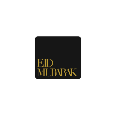 Gold Foil Eid Card