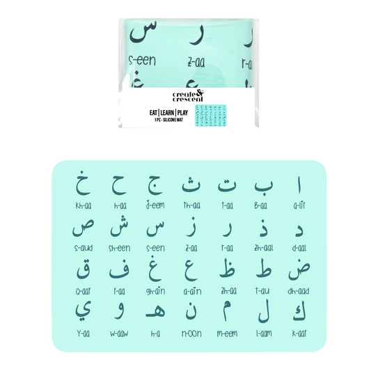 Arabic Alphabet EAT | LEARN | PLAY Placemats