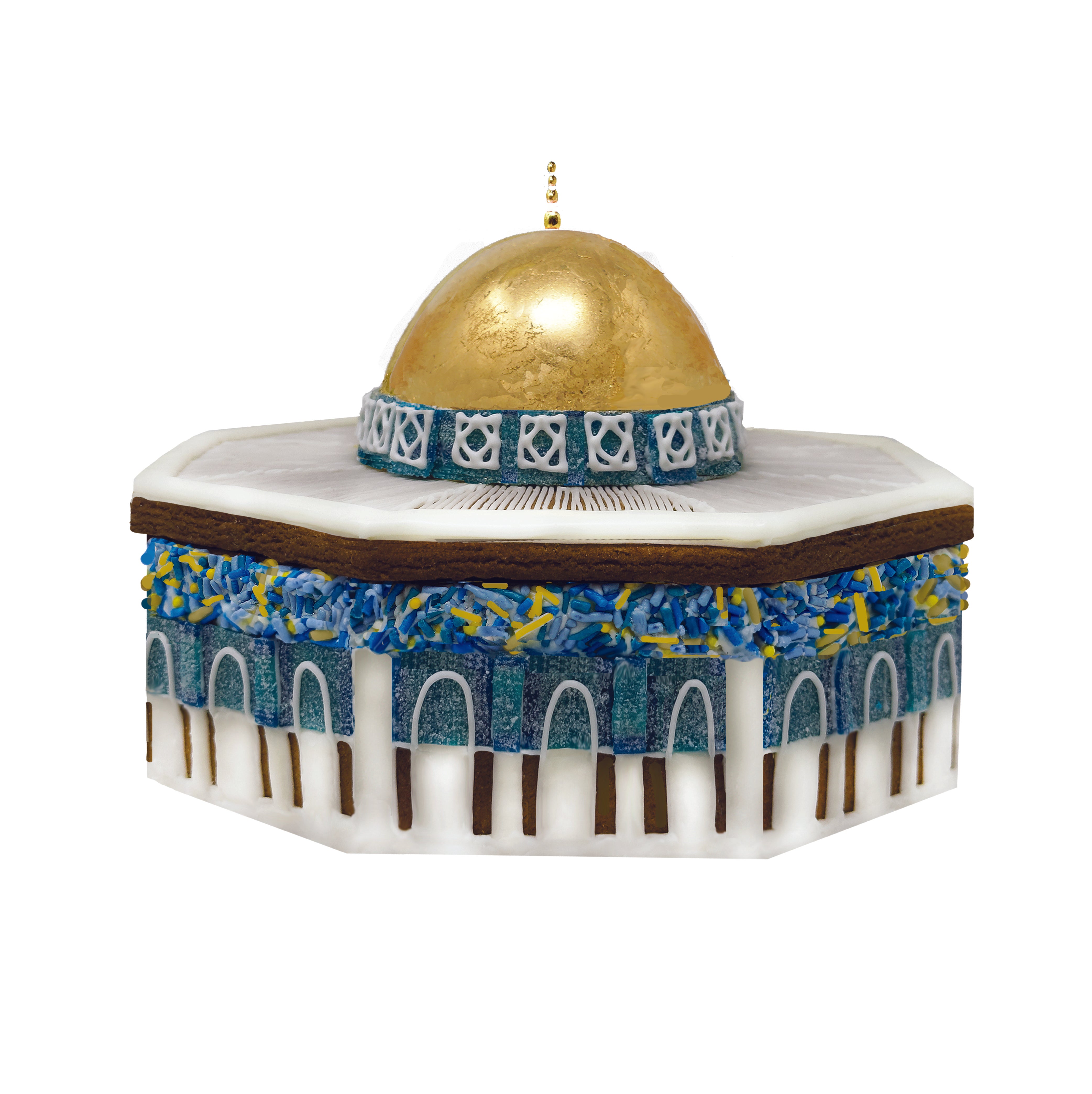 Masjid-al-gingerbread™ - Dome of the Rock, Palestine