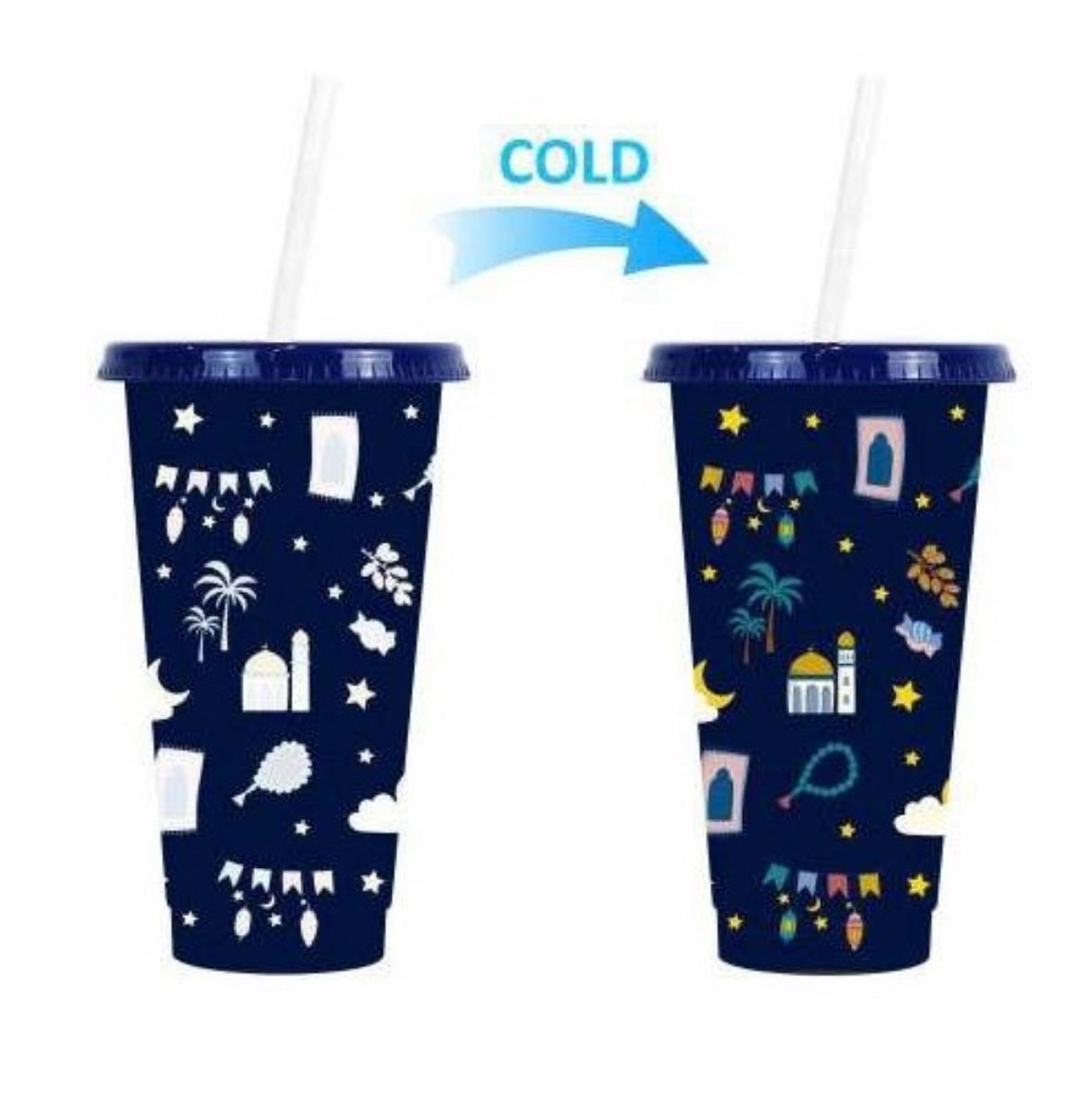 Midnight Majlis Color Changing Cups