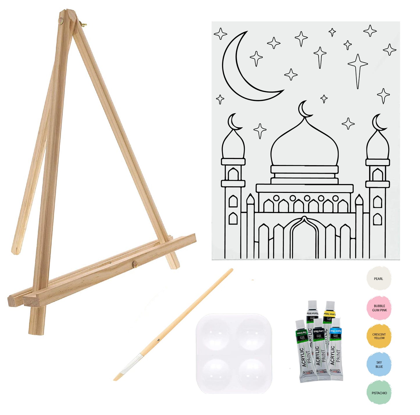 Curated Masjid Painting Kit